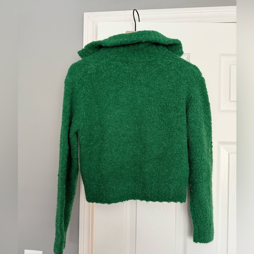 Aritzia Wilfred free Gwyneth Sweater green XS - Picture 2 of 4